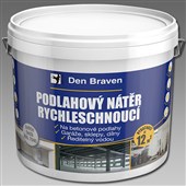 DEN BRAVEN Podlahový nátěr  RYCHLESCHNOUCÍ 4kg